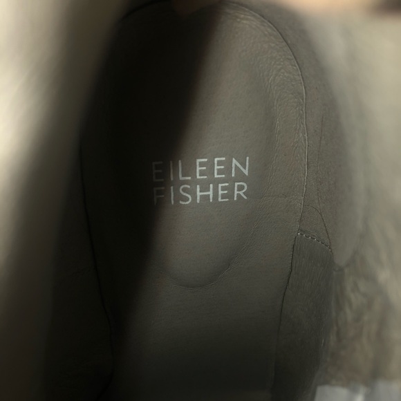 Eileen Fisher Dream leather wedge bootie sz 8.5 - Picture 7 of 8